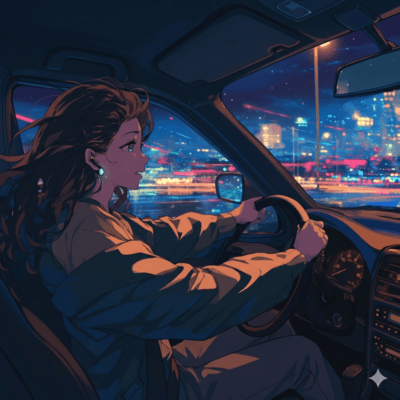 Midnight Sweet Taxi (feat. Chii) Front Cover