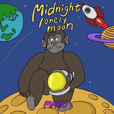 midnight lonely moon Front Cover