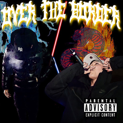 OVER THE BORDER (feat. 1.0.8.) Front Cover
