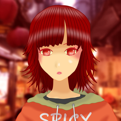 That spicy girl (feat. AiSuu) Front Cover