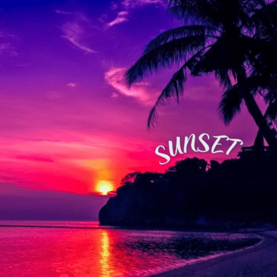 sunset (feat. zag)のジャケット写真