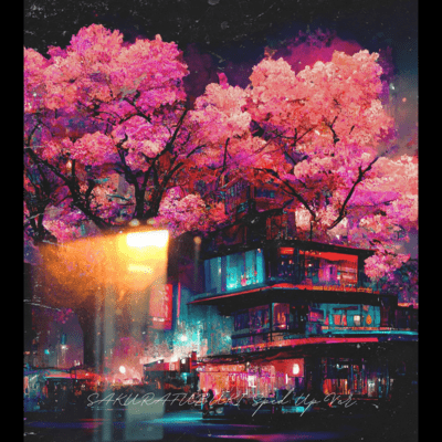 SAKURA FUBUKI (Sped Up Ver.) Front Cover