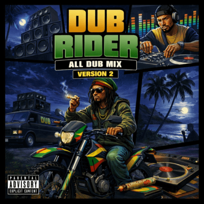 DUB RIDER ALL DUB MIX Vol.2 Front Cover