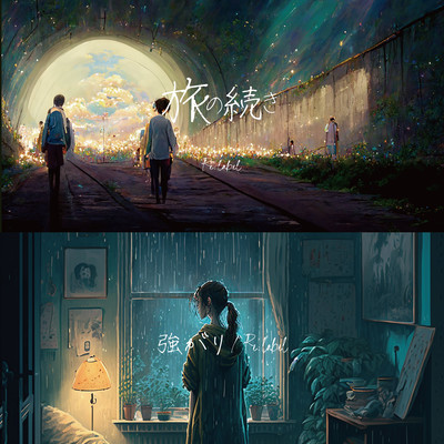 旅の続き/強がりのジャケット写真