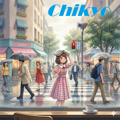 Book Umbrella and the Rainy City Front Cover