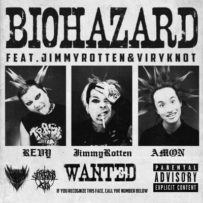 BIOHAZARD (feat. Jimmy Rotten & ViryKnot) Front Cover