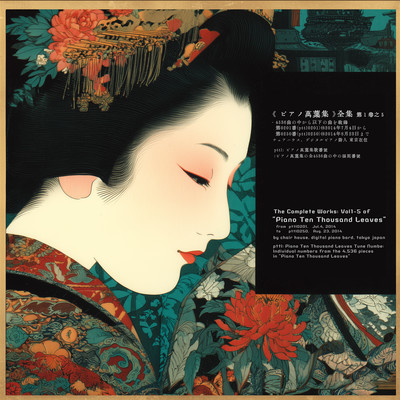 The Complete Works of Piano Ten Thousand Leaves Vol.1-5 Front Cover