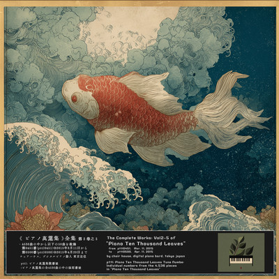 The Complete Works of Piano Ten Thousand Leaves Vol.2-5 Front Cover
