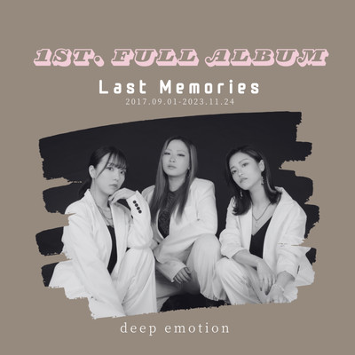 Last memoriesのジャケット写真