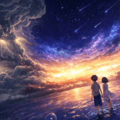 Boys and Girls in the Storm Front Cover