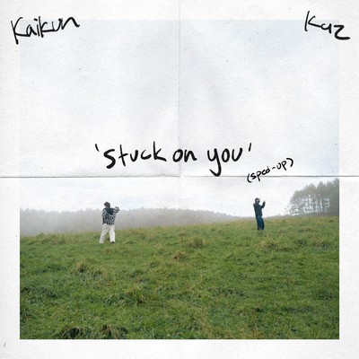 stuck on you (sped up) Front Cover