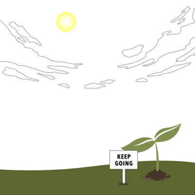 Keep Going Front Cover