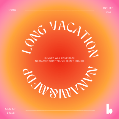 LONG VACATION Front Cover