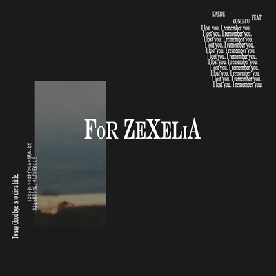 for Zexelia (feat. KUNG-FU)のジャケット写真