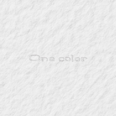 One color (feat. CHIHARU) Front Cover