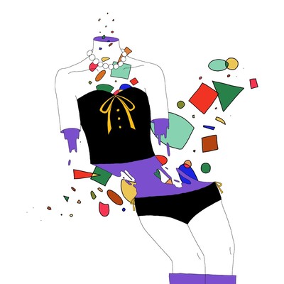 stained glass. Tokyo Front Cover