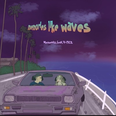 memories like waves (feat. H-PICE)のジャケット写真