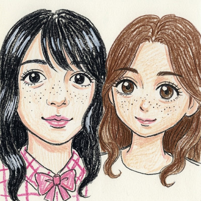 ルッキズム風刺画伯 (feat. 奏兎める)のジャケット写真