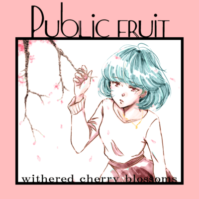 withered cherry blossoms Front Cover