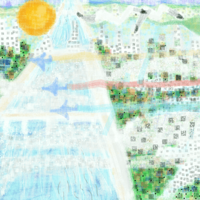 Landscape seen in perspective Front Cover