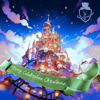 Merry Celebration Christmas Front Cover