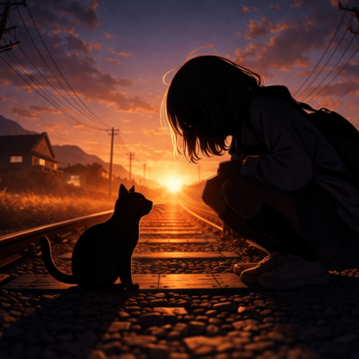 Walking home in the dusk Front Cover