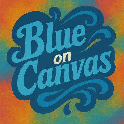 Blue on Canvas 2nd Front Cover