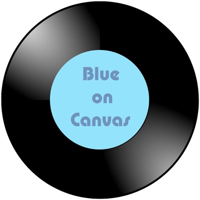 Blue on Canvas Front Cover