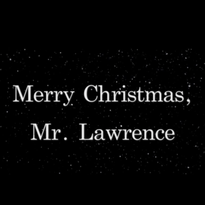 Merry Christmas, Mr. Lawrence (Cover) Front Cover