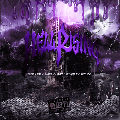 Hell Rising (feat. ill jane, ill syugi m, Ryder & sleep beat) Front Cover