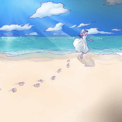 Nagisa and One Piece Front Cover