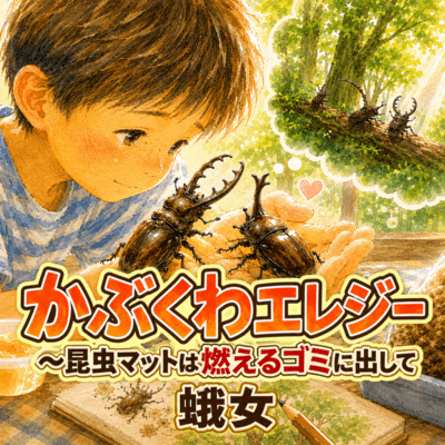 Beetle & Stag Beetle Elegy Front Cover
