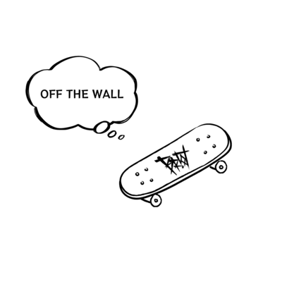 OFF THE WALLのジャケット写真