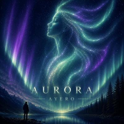 AURORA (feat. LUCAS & 初音ミク)のジャケット写真