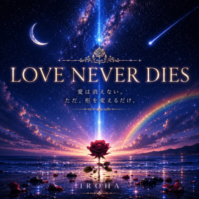 LOVE NEVER DIES Front Cover