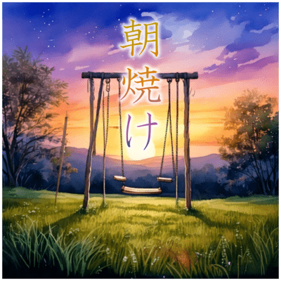 朝焼けのジャケット写真