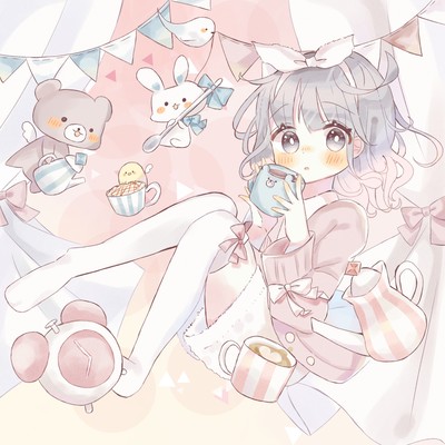 A Pastel-colored Coffee Cup (feat. Shiro Amae) Front Cover