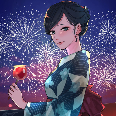 Summer Story (feat. HATSUNE MIKU) Front Cover