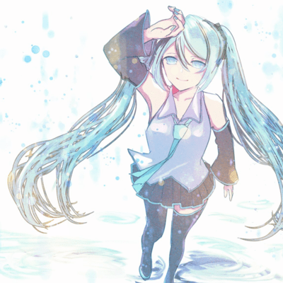sunny rain (feat. HATSUNE MIKU) Front Cover