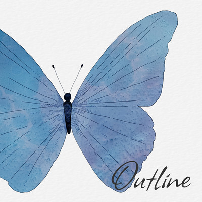 Outline (feat. HATSUNE MIKU) Front Cover