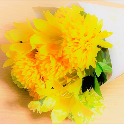 Yellow bouquet Front Cover