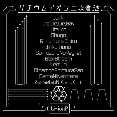 リチウムイオン二次電池のジャケット写真