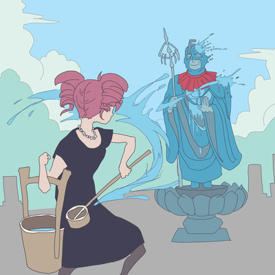 Goodbye? (feat. FRIMOMEN & KASANE TETO) Front Cover