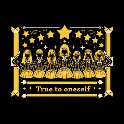 True to oneself Front Cover