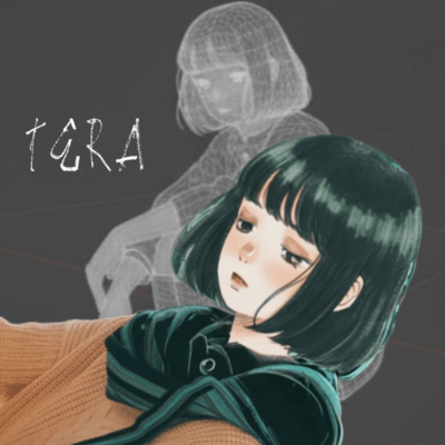 Slanted watercolor (feat. Tsuina-chan, Kizuna Akari & HATSUNE MIKU) Front Cover