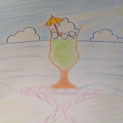 pineapple juice in summer (Remix) Front Cover