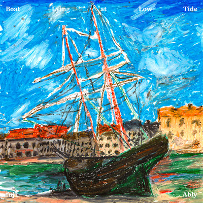 Boat Lying at Low Tide Front Cover