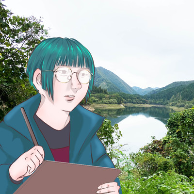 drawing the lakeside Front Cover