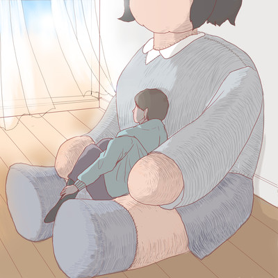 ゆっくり傾くぬいぐるみのジャケット写真