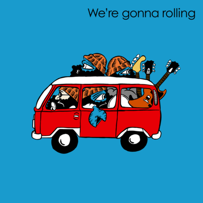 We're gonna rollingのジャケット写真